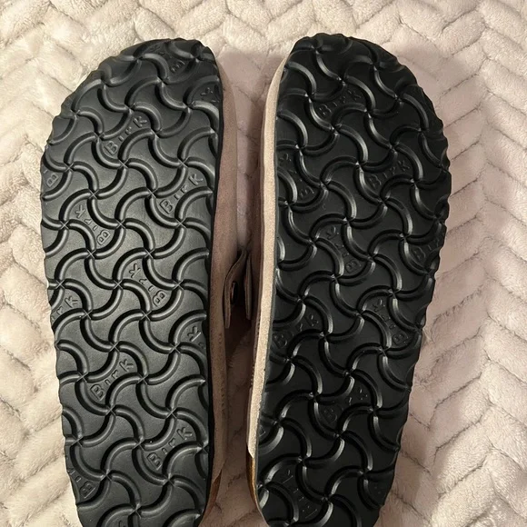 Birkenstock Boston Clog Taupe Soft Footbed Womens 6 6.5 7 7.5 8 8.5 9.5 10 10.5 - Picture 5 of 6